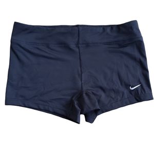 Nike Dri-Fit Women Shorts Athletic Black Sz M